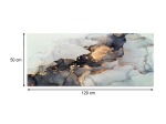 ΠΙΝΑΚΑΣ ΣΕ ΚΑΜΒΑ "ABSTRACT GOLDEN DREAM" MEGAPAP ΨΗΦΙΑΚΗΣ ΕΚΤΥΠΩΣΗΣ 120X50X3ΕΚ.