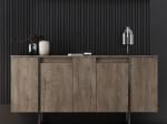 ΜΠΟΥΦΕΣ LUXE MEGAPAP ΧΡΩΜΑ ΚΑΡΥΔΙ 160X35X80ΕΚ.