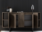 ΜΠΟΥΦΕΣ LUXE MEGAPAP ΧΡΩΜΑ ΚΑΡΥΔΙ 160X35X80ΕΚ.