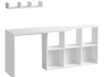 ΓΡΑΦΕΙΟ ΕΡΓΑΣΙΑΣ BLAKE MEGAPAP ΧΡΩΜΑ ΛΕΥΚΟ 145X45X74ΕΚ.