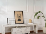 ΕΠΙΠΛΟ ΤΗΛΕΟΡΑΣΗΣ ENCLAVE MEGAPAP ΧΡΩΜΑ ΕΦΕ ΜΑΡΜΑΡΟΥ 180X31,3X50ΕΚ.