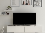 ΕΠΙΠΛΟ ΤΗΛΕΟΡΑΣΗΣ MATERA MEGAPAP ΧΡΩΜΑ ΛΕΥΚΟ 150X31,5X41,6ΕΚ.