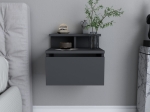 ΚΟΜΟΔΙΝΟ ΕΠΙΤΟΙΧΙΟ ARSEN MEGAPAP ΧΡΩΜΑ ΑΝΘΡΑΚΙ 39,8X31,9X35ΕΚ.
