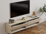 ΕΠΙΠΛΟ ΤΗΛΕΟΡΑΣΗΣ ΕΠΙΤΟΙΧΙΟ ARGES MEGAPAP ΧΡΩΜΑ TRAVERTINE 140X29,6X30ΕΚ.