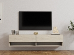 ΕΠΙΠΛΟ ΤΗΛΕΟΡΑΣΗΣ ΕΠΙΤΟΙΧΙΟ ARGES MEGAPAP ΧΡΩΜΑ TRAVERTINE 140X29,6X30ΕΚ.