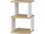 ΚΟΜΟΔΙΝΟ CARTER MEGAPAP ΧΡΩΜΑ ΦΥΣΙΚΟ ΟΞΙΑΣ - ΛΕΥΚΟ 29,6X29,6X49,4ΕΚ.