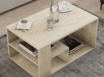 ΤΡΑΠΕΖΑΚΙ ΣΑΛΟΝΙΟΥ RODOM MEGAPAP ΧΡΩΜΑ TRAVERTINE 80X50X40ΕΚ.