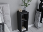 ΚΟΜΟΔΙΝΟ ΕΠΙΤΟΙΧΙΟ SAULT MEGAPAP ΧΡΩΜΑ ΑΝΘΡΑΚΙ 23,2X22X59,6ΕΚ.