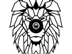 ΑΠΛΙΚΑ ΤΟΙΧΟΥ LION MEGAPAP E27 MDF ΧΡΩΜΑ ΜΑΥΡΟ 39X12X49ΕΚ.