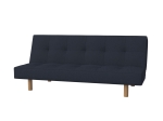 ΚΑΝΑΠΕΣ ΚΡΕΒΑΤΙ HERMES ΤΡΙΘΕΣΙΟΣ ΣΚΟΥΡΟ ΜΠΛΕ 180X95X82CM