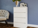 ΣΥΡΤΑΡΙΕΡΑ IDEA ΛΕΥΚΟ 60X42X100CM