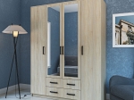ΝΤΟΥΛΑΠΑ ΤΕΤΡΑΦΥΛΛΗ SIMPLE 4D2D ΣΟΝΟΜΑ 160X52X205CM