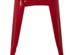 ΣΚΑΜΠΟ ΜΕΤΑΛΛΙΚΟ MELITA HM0096.44 ΣΕ ΚΟΚΚΙΝΟ ΧΡΩΜΑ 37x37x45Υεκ.