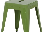 ΣΚΑΜΠΟ ΜΕΤΑΛΛΙΚΟ MELITA HM0096.53 ΣΕ LIGHT OLIVE GREEN ΧΡΩΜΑ 37x37x45Υεκ.