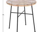 ΣΕΤ ΕΞΩΤΕΡΙΚΟΥ ΧΩΡΟΥ 3ΤΜΧ ALLEGRA HM10476 WICKER ΜΠΕΖ-ΜΕΤΑΛΛΟ ΜΑΥΡΟ