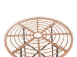 ΣΕΤ ΕΞΩΤΕΡΙΚΟΥ ΧΩΡΟΥ 3ΤΜΧ ALLEGRA HM10476 WICKER ΜΠΕΖ-ΜΕΤΑΛΛΟ ΜΑΥΡΟ