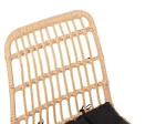 ΣΕΤ ΕΞΩΤΕΡΙΚΟΥ ΧΩΡΟΥ 3ΤΜΧ ALLEGRA HM10477 WICKER ΜΠΕΖ-ΜΕΤΑΛΛΟ ΜΑΥΡΟ