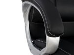 ΚΑΡΕΚΛΑ ΓΡΑΦΕΙΟΥ JAYA ΔΙΕΥΘΥΝΤΙΚΗ HM1091.01 ΜΑΥΡΗ 62x60x120cm
