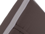 ΜΑΞΙΛΑΡΙ ΞΑΠΛΩΣΤΡΑΣ POLYESTER CHIOS ΓΚΡΙ HM11234.10P 192x58x6 εκ.