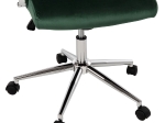 ΚΑΡΕΚΛΑ ΓΡΑΦΕΙΟΥ JOSEF HM1181.03 ΚΥΠΑΡΙΣΣΙ ΒΕΛΟΥΔΟ-INOX ΒΑΣΗ 58x61x105-113Yεκ.
