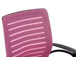 ΚΑΡΕΚΛΑ ΓΡΑΦΕΙΟΥ TRAIL HM1192.35 ΡΟΖ MESH-ΠΟΔΙ ΧΡΩΜΙΟΥ 62x51x98Υεκ.