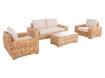 ΣΕΤ ΣΑΛΟΝΙ 4ΤΜΧ TROPEL HM11940 ΦΥΣΙΚΟ RATTAN-2ΘΕΣΙΟΣ ΚΑΝΑΠΕΣ-2 ΠΟΛΥΘΡΟΝΕΣ-ΤΡΑΠΕΖΙ