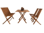 ΣΕΤ ΤΡΑΠΕΖΑΡΙΑΣ ΕΞΩΤ. ΧΩΡΟΥ 4ΤΜΧ KENDALL HM11953 ΜΑΣΙΦ ΞΥΛΟ TEAK ΦΥΣΙΚΟ