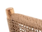 ΣΑΛΟΝΙ ΕΞΩΤ. ΧΩΡΟΥ 4ΤΜΧ LONDER HM11957 ΜΑΣΙΦ TEAK-ΣΥΝΘ.RATTAN-ΦΥΣΙΚΟ