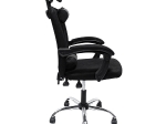 ΚΑΡΕΚΛΑ ΓΡΑΦΕΙΟΥ CRONER HM1196.01 ΜΑΥΡΟ MESH-ΜΕΤΑΛ.ΒΑΣΗ-NYLON ΣΚΕΛΕΤΟΣ 58x99x120Υεκ.