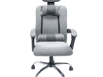 ΚΑΡΕΚΛΑ ΓΡΑΦΕΙΟΥ CRONER HM1196.02 ΓΚΡΙ MESH-ΜΕΤΑΛ.ΒΑΣΗ-NYLON ΣΚΕΛΕΤΟΣ 58x67x124Υεκ.