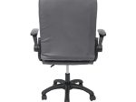 ΚΑΡΕΚΛΑ ΓΡΑΦΕΙΟΥ PORTIMA HM1197.03 ΓΚΡΙ PVC-ΜΑΥΡΟΣ NYLON ΣΚΕΛΕΤΟΣ & ΒΑΣΗ 66.5x60x97Υεκ