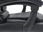 ΚΑΡΕΚΛΑ ΓΡΑΦΕΙΟΥ LAGOM HM1198 ΜΑΥΡO PVC-ΜΕΤΑΛ.ΒΑΣΗ-ΜΑΥΡΟ NYLON ΣΚΕΛΕΤΟΣ 63x51x115Υεκ