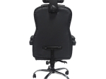 ΚΑΡΕΚΛΑ ΓΡΑΦΕΙΟΥ OCTAVIUS HM1202 ΜΑΥΡΟ PVC & NYLON-ΜΕΤΑΛ.ΧΡΩΜΙΟ ΒΑΣΗ 63x73x129Υεκ