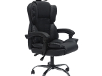 ΚΑΡΕΚΛΑ ΓΡΑΦΕΙΟΥ OCTAVIUS HM1202 ΜΑΥΡΟ PVC & NYLON-ΜΕΤΑΛ.ΧΡΩΜΙΟ ΒΑΣΗ 63x73x129Υεκ