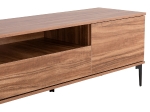 ΕΠΙΠΛΟ ΤΗΛΕΟΡΑΣΗΣ ΣΕΙΡΑ HARRY HM18008.01 ΜΕΛΑΜΙΝΗ ΦΥΣΙΚΟ ΞΥΛΟΥ-ΜΑΥΡΟ 200x40x47,5Υεκ.