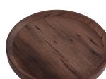 ΒΟΗΘΗΤΙΚΟ ΤΡΑΠΕΖΙ MARGON HM18027 MDF ΣΕ ΣΚΟΥΡΟ ΚΑΦΕ ΞΥΛΟΥ Φ45x50,5Υεκ.
