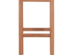ΣΚΑΜΠΟ ΜΠΑΡ NIKOL HM18109 ΞΥΛΟ ΤΕΑΚ ΣΕ ΦΥΣΙΚΟ 40x40x77Υεκ.