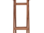 ΤΡΑΠΕΖΙ ΣΚΗΝΟΘΕΤΗ ΣΤΡΟΓΓΥΛΟ ERIS HM18119 ΞΥΛΟ TEAK--ΦΥΣΙΚΟ Φ60x75Υεκ.