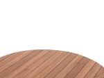 ΕΠΙΦΑΝΕΙΑ ΤΡΑΠΕΖΙΟΥ ΣΤΡΟΓΓΥΛΗ HM18134 ΞΥΛΟ TEAK--ΦΥΣΙΚΟ Φ80x4(πάχος)εκ.