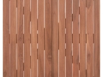 ΕΠΙΦΑΝΕΙΑ ΤΡΑΠΕΖΙΟΥ ΤΕΤΡΑΓΩΝΗ HM18136 ΞΥΛΟ TEAK--ΦΥΣΙΚΟ 70x70x4(πάχος)εκ.