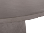 ΤΡΑΠΕΖΙ ΤΡΑΠΕΖΑΡΙΑΣ ΣΤΡΟΓΓΥΛΟ SEPPO HM18154.03 FIBER CEMENT ΣΕ ΓΚΡΙ--Φ119,5x75,5Υεκ.