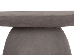 ΤΡΑΠΕΖΙ ΤΡΑΠΕΖΑΡΙΑΣ ΣΤΡΟΓΓΥΛΟ SEPPO HM18154.03 FIBER CEMENT ΣΕ ΓΚΡΙ--Φ119,5x75,5Υεκ.