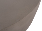 ΤΡΑΠΕΖΙ ΣΑΛΟΝΙΟΥ ΣΤΡΟΓΓΥΛΟ ALLAN HM18162.03 FIBER CEMENT ΣΕ ΓΚΡΙ--Φ92x49Υεκ.