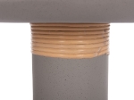 ΒΟΗΘΗΤΙΚΟ ΤΡΑΠΕΖΙ TRED(T) HM18169.03 FIBER CEMENT ΓΚΡΙ-ΦΥΣΙΚΟ RATTAN--Φ40x61Υεκ.