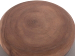 ΤΡΑΠΕΖΙ ΒΟΗΘΗΤΙΚΟ PUFFAT HM18172.03 FIBER CEMENT ΓΚΡΙ- ΞΥΛΟ TEAK TOP Φ45x46Υεκ.