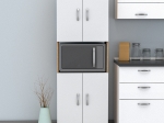 ΕΠΙΠΛΟ ΚΟΥΖΙΝΑΣ/ΝΤΟΥΛΑΠΙ RAD HM18196.03 ΜΕΛΑΜΙΝΗ ΣΟΝΑΜΑ-ΛΕΥΚΟ 56x32x165Υεκ.