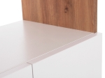ΕΠΙΠΛΟ ΚΟΥΖΙΝΑΣ/ΝΤΟΥΛΑΠΙ RAD HM18196.04 ΜΕΛΑΜΙΝΗ ΦΥΣΙΚΟ-ΛΕΥΚΟ 55,5x32x165Υεκ.