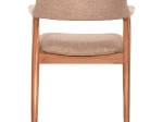 ΠΟΛΥΘΡΟΝΑ JAMES HM18259 TEAK WOOD ΜΕ ΣΑΜΠΑΝΙ ΥΦΑΣΜΑ 57x52x76Υεκ.