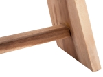 ΒΟΗΘΗΤΙΚΟ ΣΚΑΜΠΟ SADEL HM18294 ΞΥΛΟ SUAR--ΦΥΣΙΚΟ 50x30x45Υεκ.
