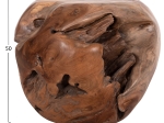 ΒΟΗΘΗΤΙΚΟ ΤΡΑΠΕΖΙ LOGGY HM18295 ΞΥΛΟ TEAK--ΦΥΣΙΚΟ 50x50x50Υεκ.